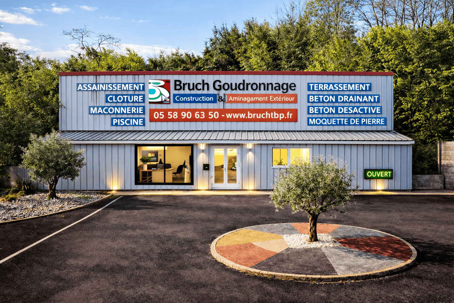 SARL Bruch BTP — siège de Narrosse (40)